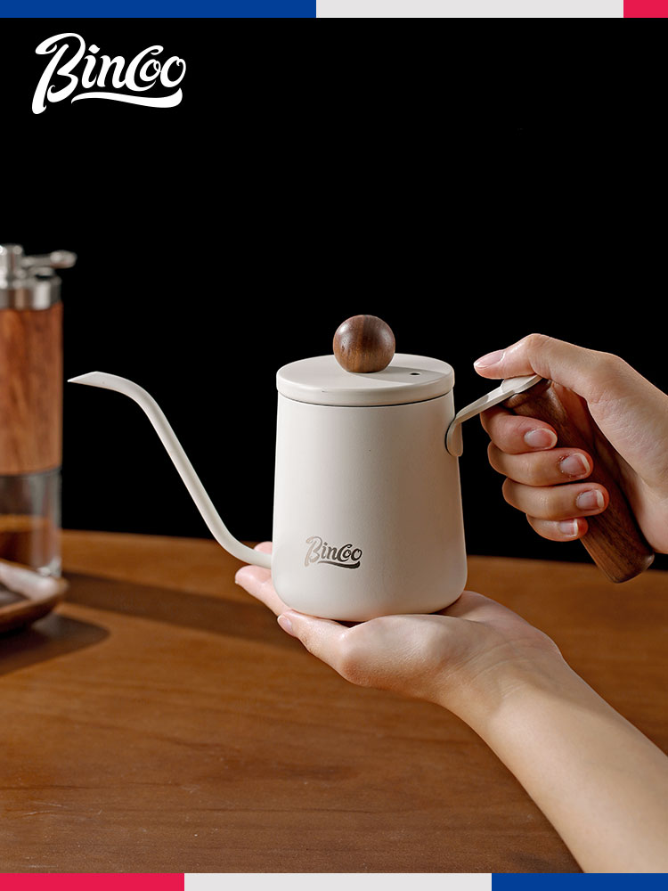 日式小清新不鏽鋼手衝壺 旅行戶外便攜掛耳咖啡注水壺