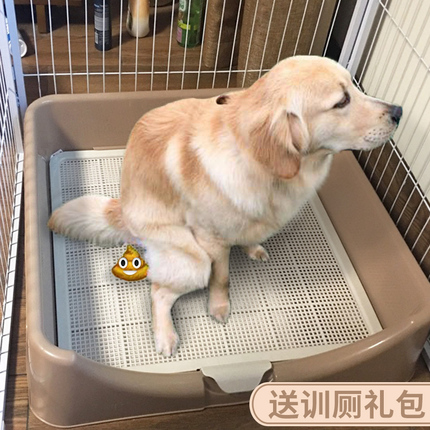 寵物狗狗專用大型中型犬廁所拉屎神器拉布拉多狗便盆尿盆