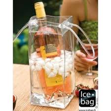 時尚簡約單支裝PVC冰桶 冰紅葡萄酒冰袋保冷透明塑料盛冰袋 (8.3折)