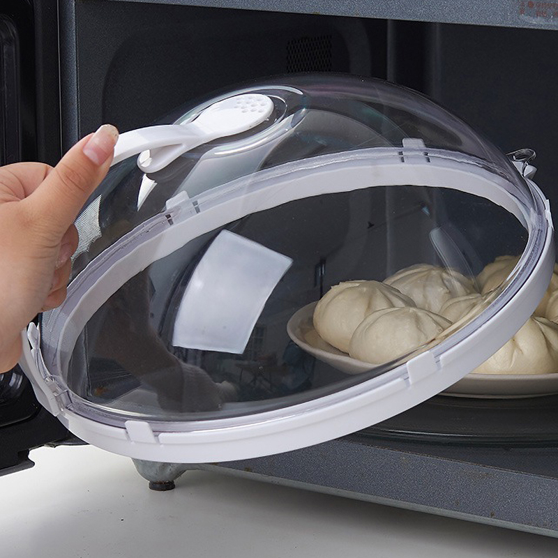 微波爐防濺防油蓋食品級塑料加熱保鮮蓋通用熱菜盤 (3.1折)