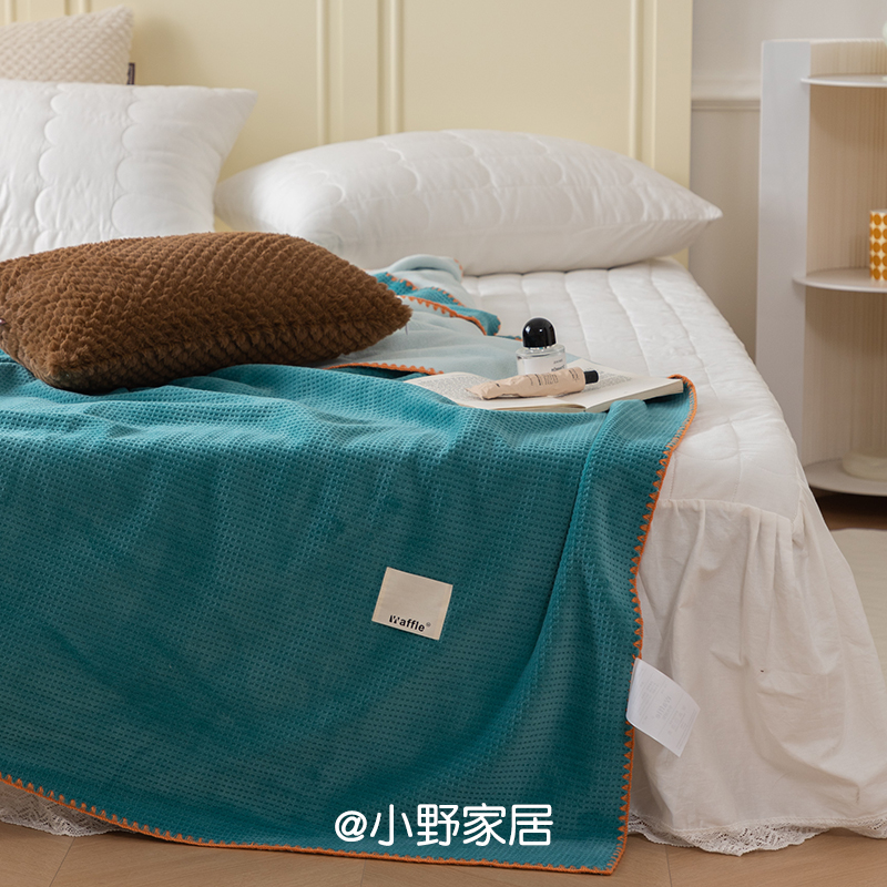 冬季加厚保暖珊瑚絨毛毯 法蘭絨雙人床單 小毯子 雙人沙發蓋毯