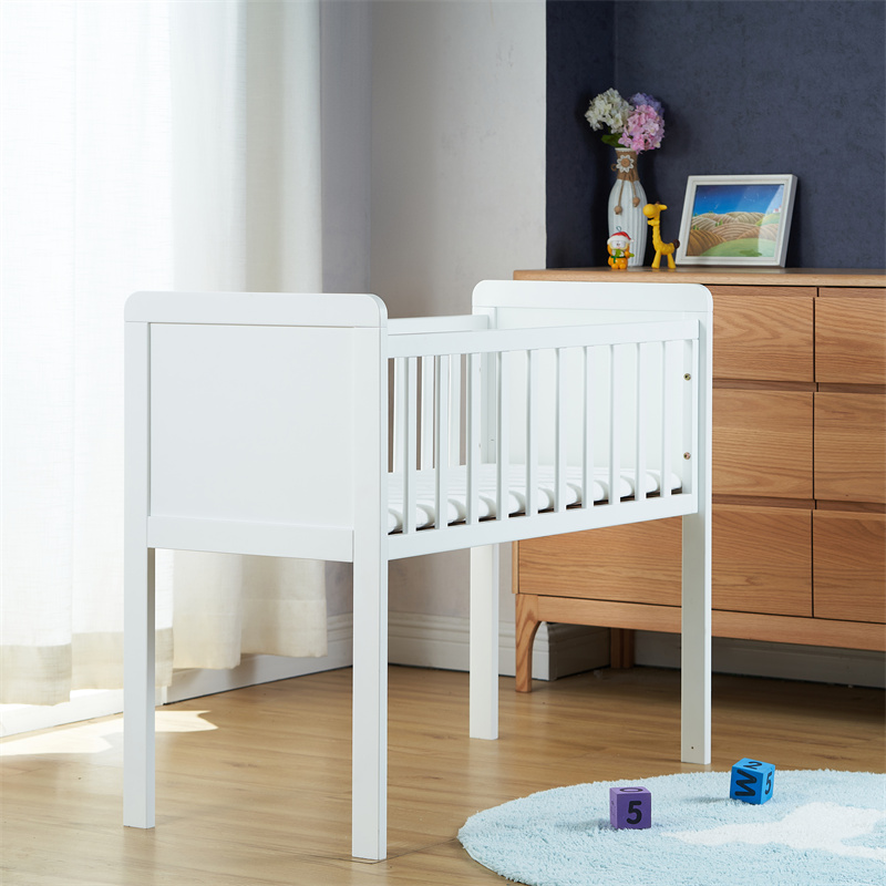 英國Mothercare 環保實木嬰兒床 搖籃床 小戶型床 可移動 小尺寸 新生兒 (3.9折)