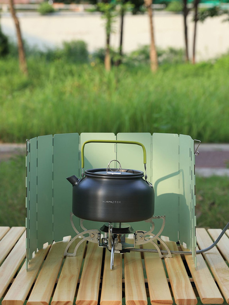 露營炊具 Outdoor必備卡式爐鍋具擋風板10片裝組