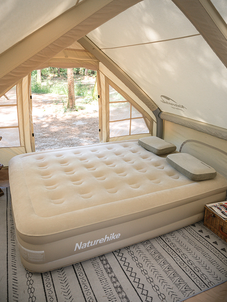 挪客充氣床戶外懶人床防潮可摺疊單雙人睡墊帳篷露營用