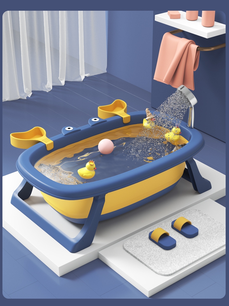 舒適呵護寵物專屬浴缸摺疊方便收納多種顏色任選讓洗澡不再是難題