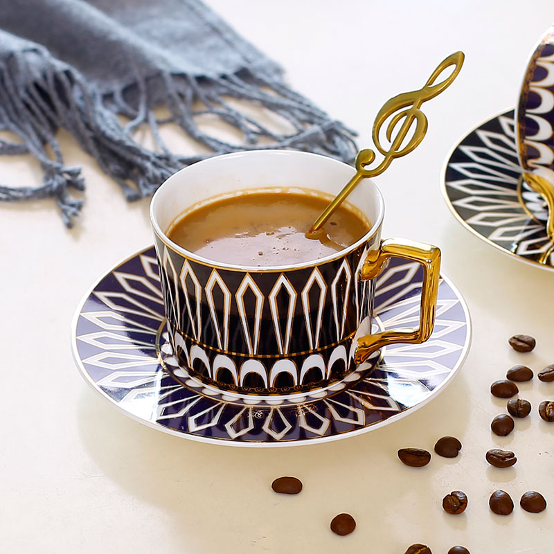 歐式骨瓷咖啡杯套裝 精緻英式下午茶杯家用
