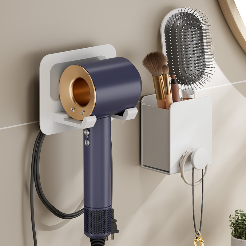 浴室吹風機置物架 免打孔戴森收納架 徠芬電風筒置物神器