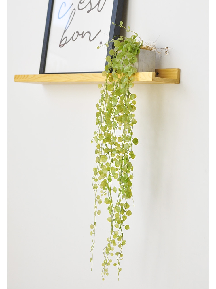 北歐風格 仿真垂吊植物盆栽 塑膠老人松 裝飾書架置物架 吊蘭花藝 art341 (7.4折)