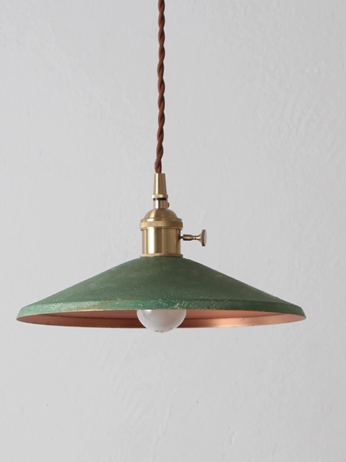 復古黃銅日式北歐風格吊燈 簡約創意吧檯玄關民宿床頭餐桌燈具