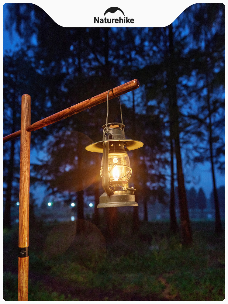復古露營煤油燈帳篷老式馬燈戶外照明燈飾營地沙岩色墨綠色