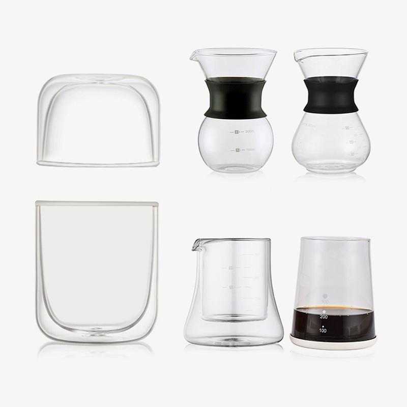 精緻玻璃壺配件 滴濾咖啡分享壺配套器具 滿足不同使用需求