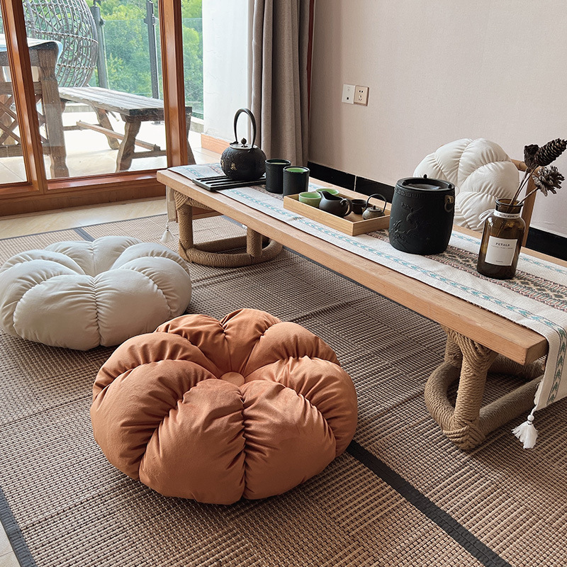 日式風格加厚榻榻米坐墊 適用沙發懶人椅飄窗臥室