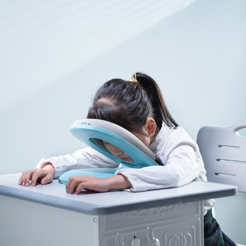 學生午睡神器趴睡枕 舒適親膚四季通用 可摺疊兒童午休枕