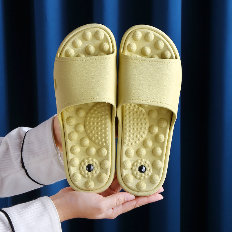 磁石足底穴位按摩拖鞋四季通用防滑男女通用 (8.3折)