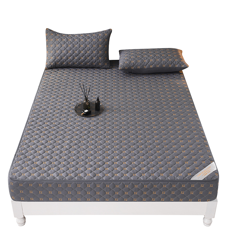 六面全包床笠單件 舒適柔軟 防滑固定 保護床墊 多種尺寸 (7.6折)