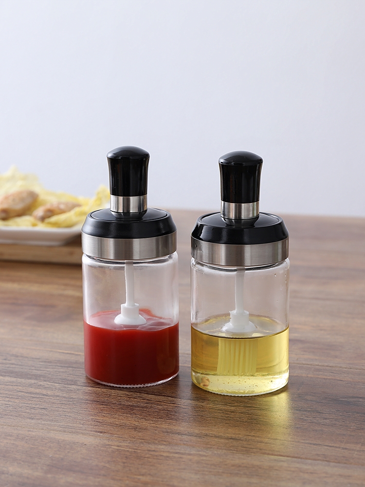 玻璃瓶廚房一躰式電餅鐺食用油 (8.4折)