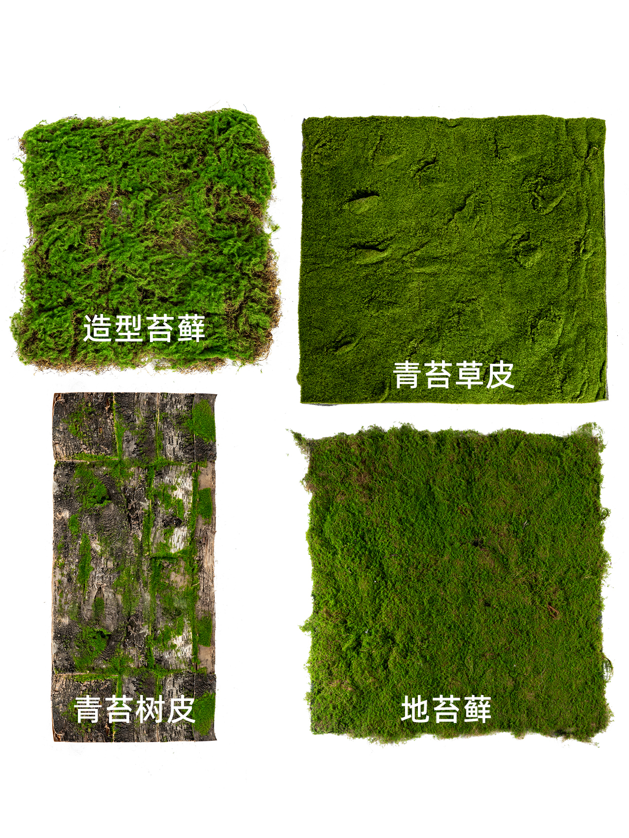 栩栩如生綠植仿真植絨假青苔苔蘚皮塊人工人造草皮草坪室內造景裝飾