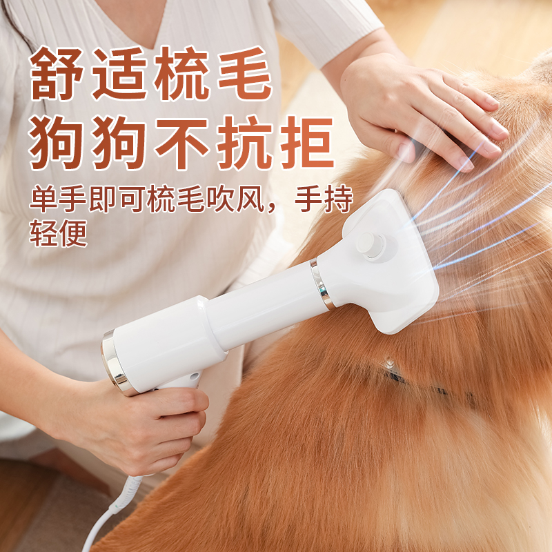 寵物吹風機 專業烘乾神器  貓狗通用  一鍵吹梳 省時省力 (8.3折)