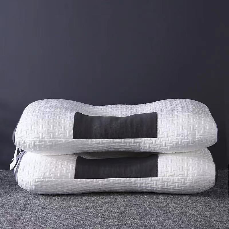 大豆纖維3D按摩枕水洗成人單人護頸椎枕頭枕芯 (8.3折)