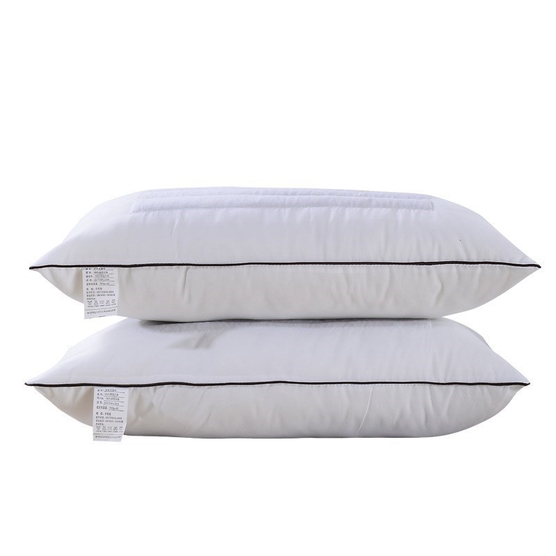 舒適酒店高彈單人枕芯 蕎麥護頸枕頭 成人長方形雙用枕