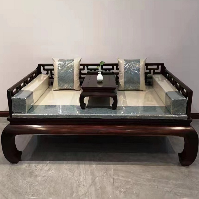 新中式椰棕乳膠墊沙發坐墊實木傢俱座墊羅漢床海綿墊 (7.5折)
