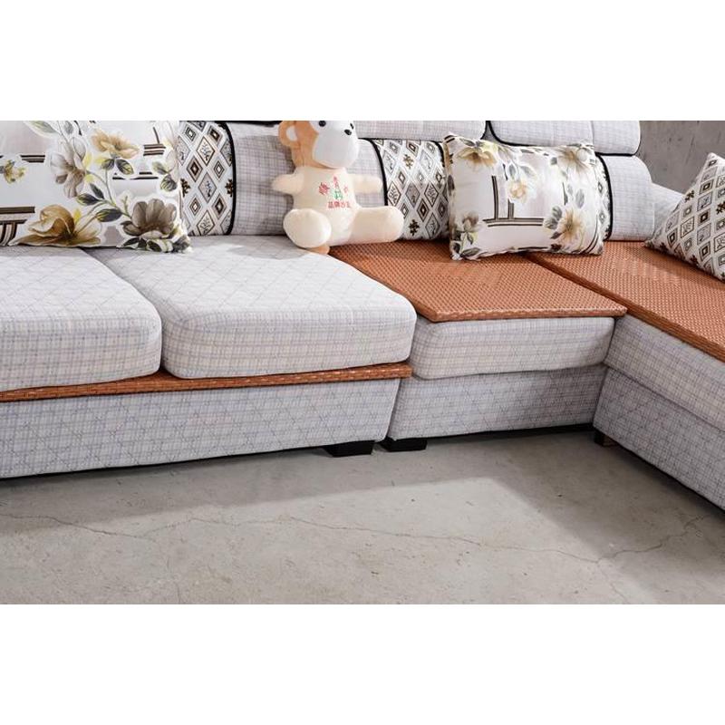 毛絨簡約現代風格藤墊適合組合沙發使用透氣性強舒適度高
