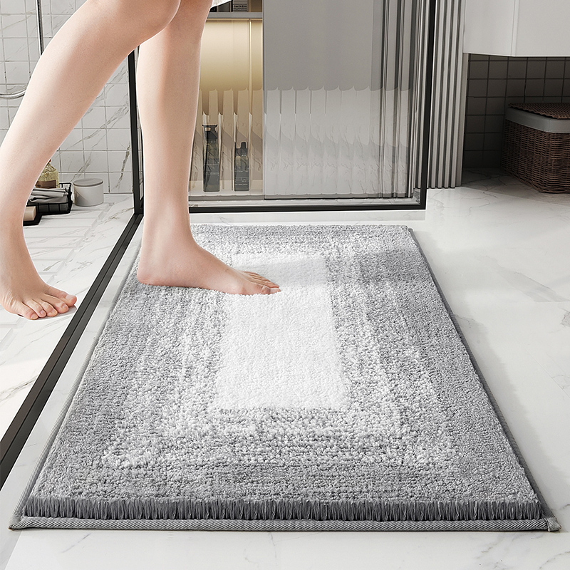 防滑地毯 浴室吸水門墊 現代簡約風格衛浴用品