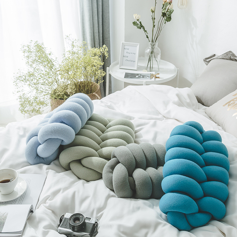 丹麥網紅風抱枕 多種顏色 適合汽車沙發客廳 舒適靠腰