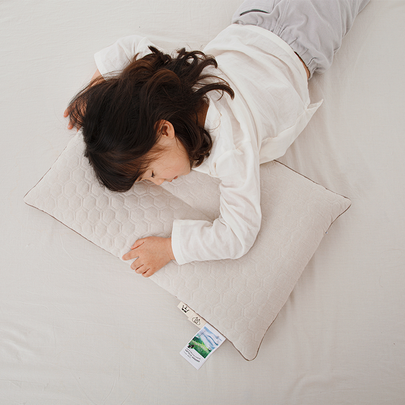 兒童黑苦蕎麥單枕可拆卸設計三種尺寸可選呵護孩子睡眠