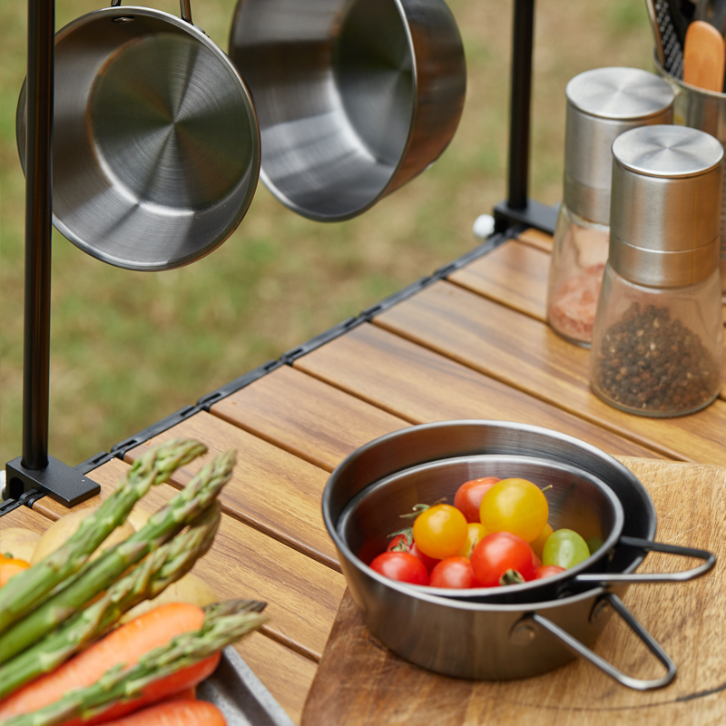 露營必備toaks雪拉碗不鏽鋼材質耐用實用戶外用品好幫手