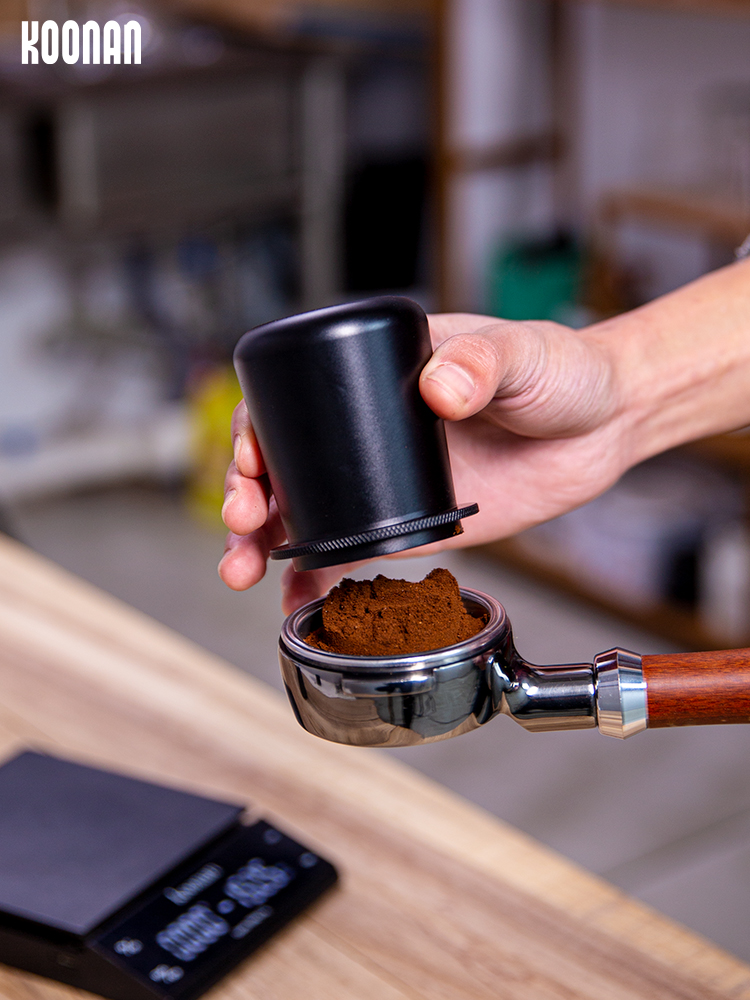 卡納Koonan咖啡接粉杯手柄接粉器防飛粉58mm意式手衝 (4.2折)