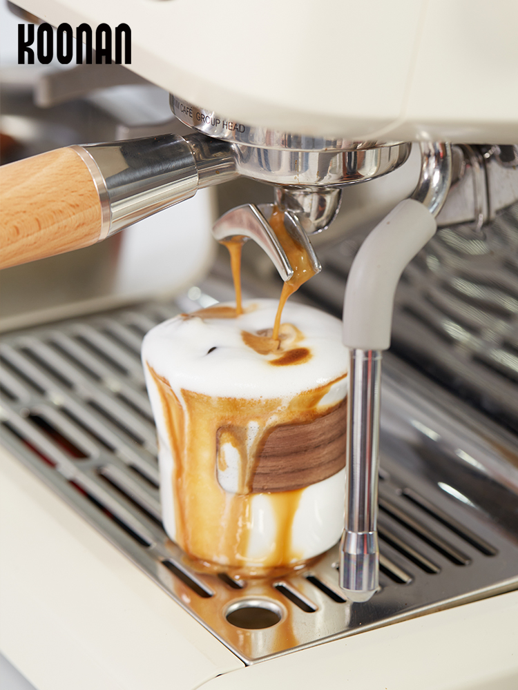 簡約典雅中式防燙咖啡杯羊脂玉白瓷澳白杯拿鐵意式萃取Dirty咖啡杯