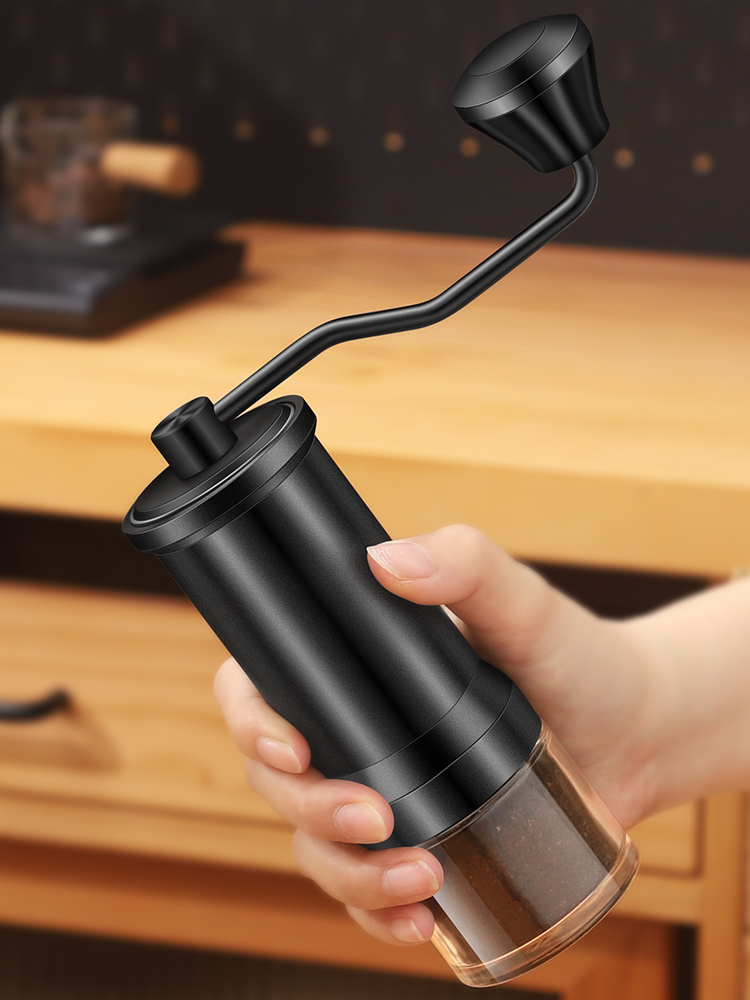 復古手搖磨豆機 手動咖啡豆研磨機 便攜式手搖咖啡機