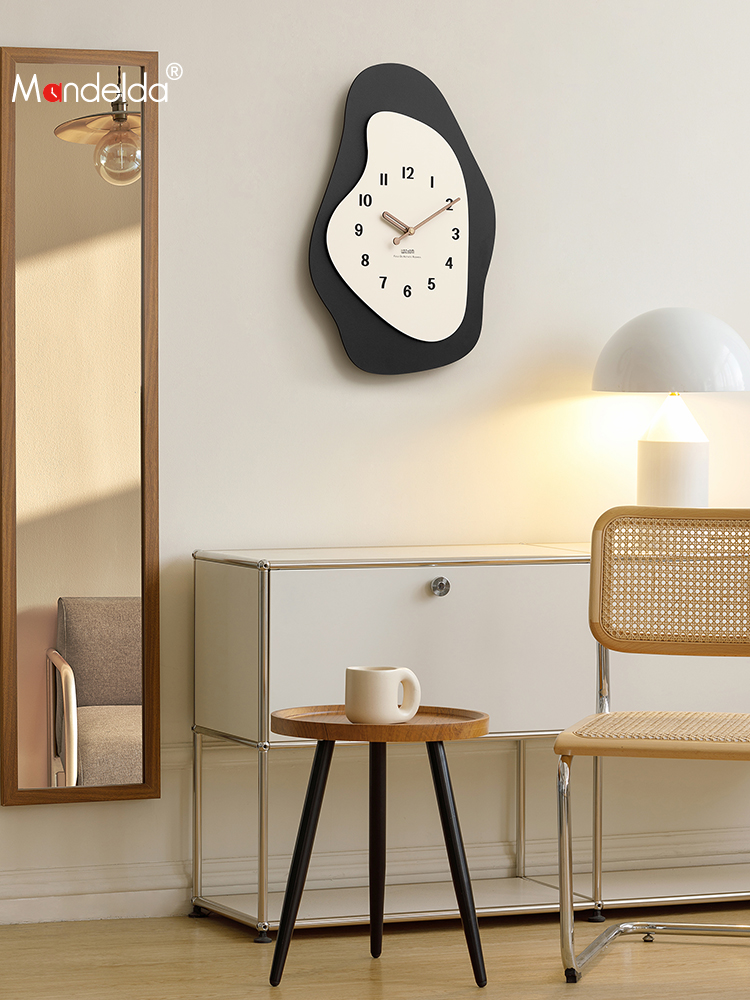 簡約現代風掛鐘 客廳家用藝術大氣創意時鐘