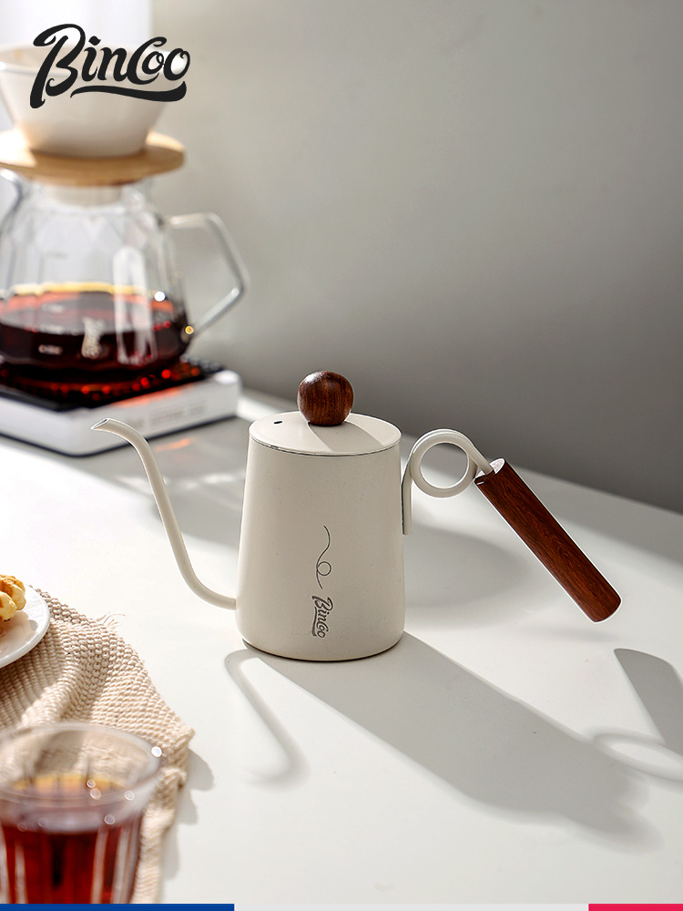 精緻法式 bincoo 專業手衝壺不鏽鋼材質滴濾式咖啡好夥伴