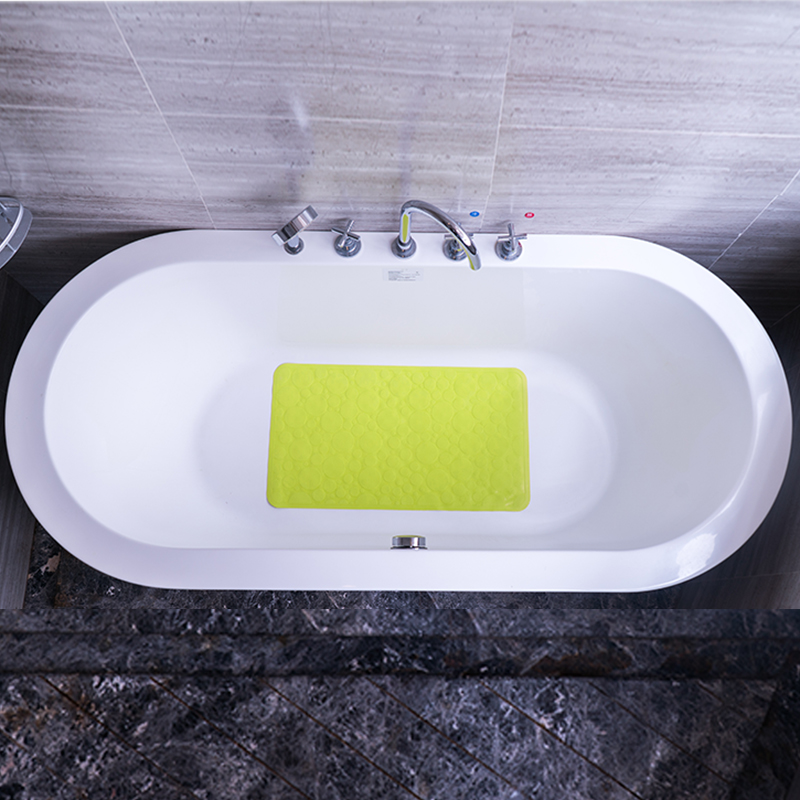浴室安全防滑地墊圓圈圖案北歐風格適閤家用衛浴可手洗