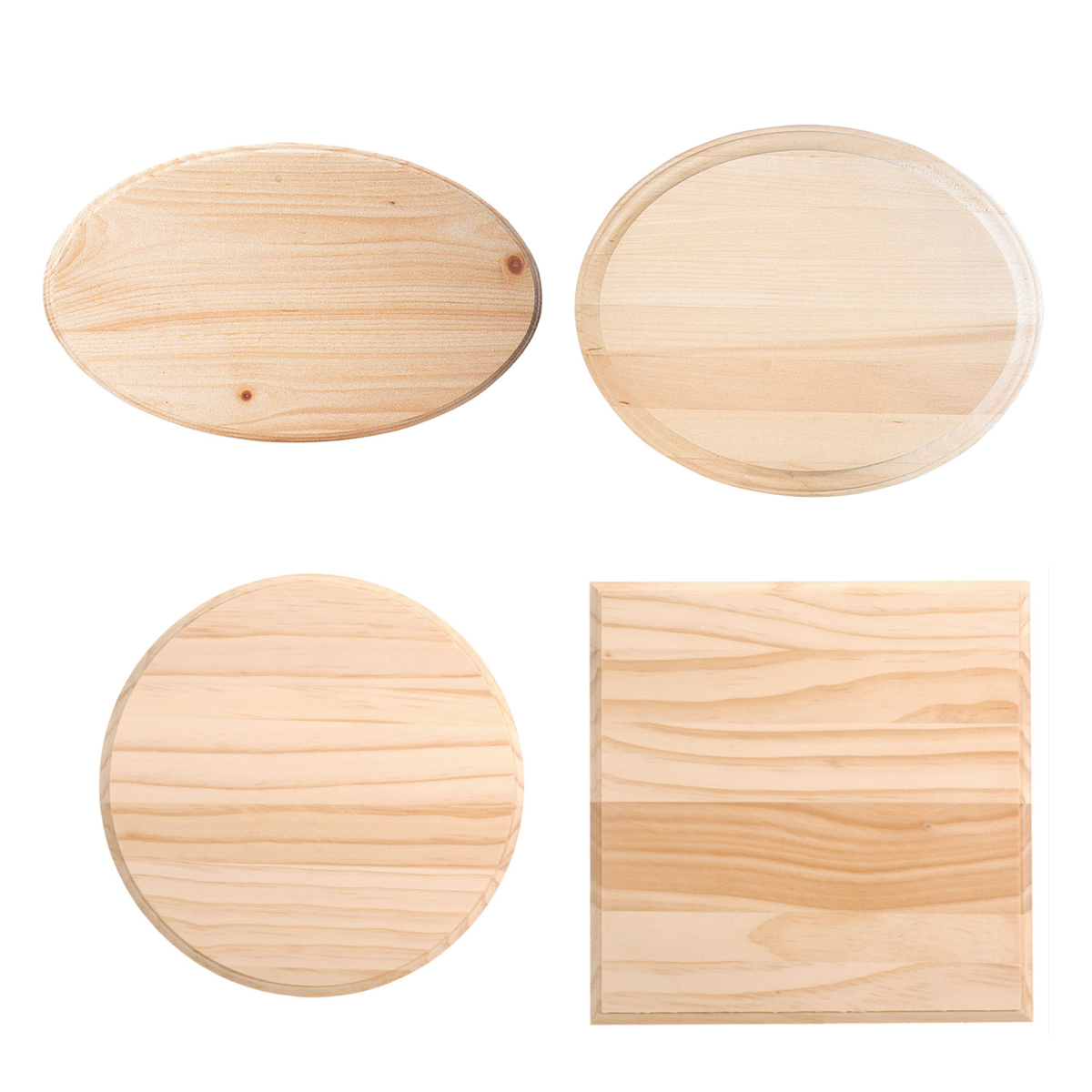 歐式風格木牌裝飾擺件手工原木置物架橢圓形圓形長方形可選
