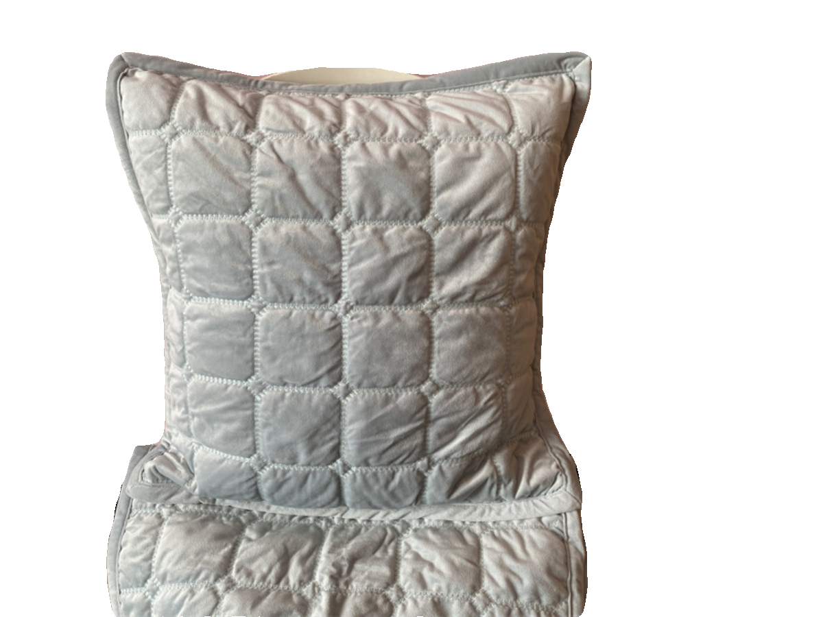 簡約現代風格多色面法國絨底純棉布夾棉抱枕套適用客廳