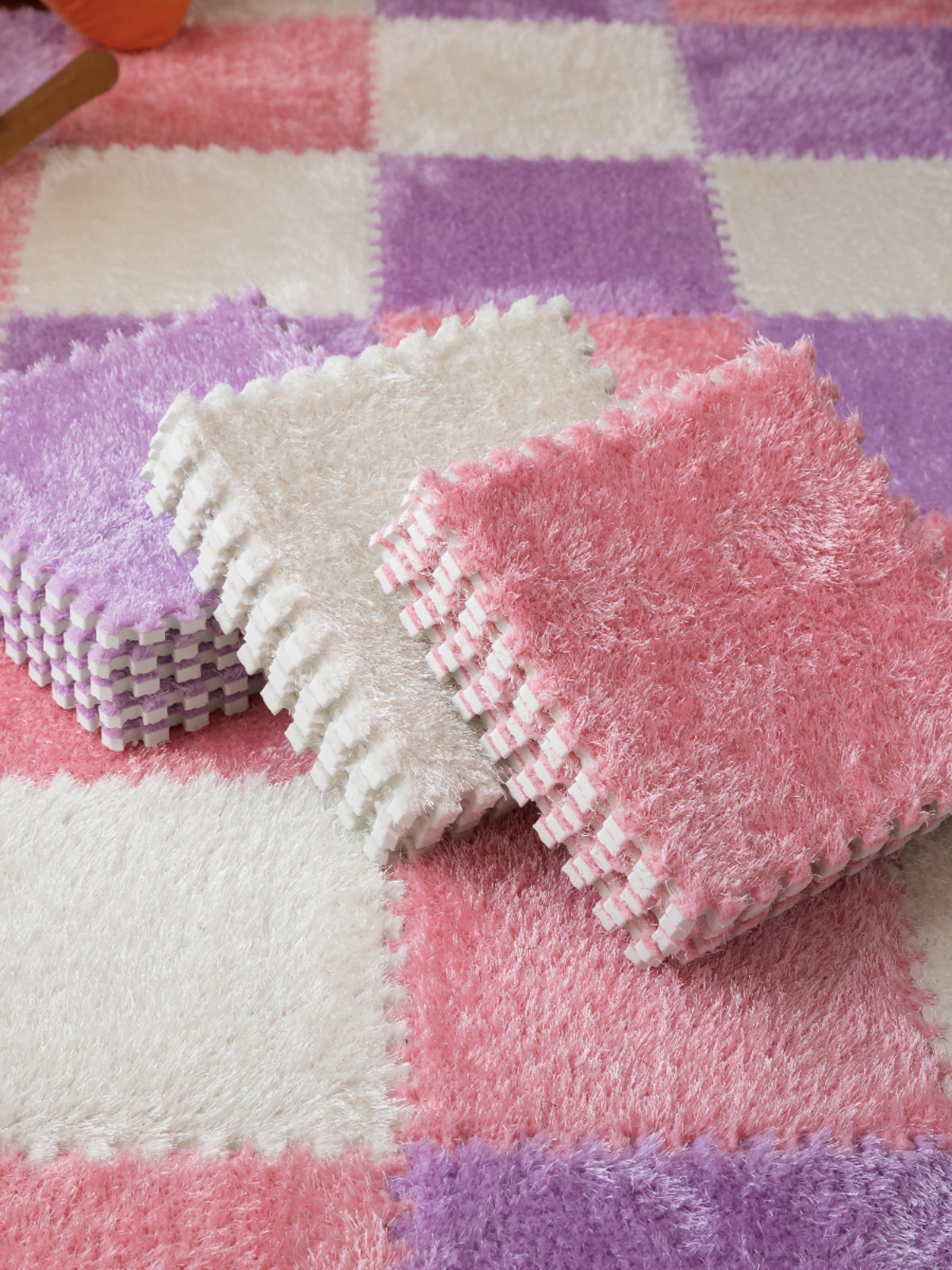 現代簡約風格混紡地毯耐髒易打理多種顏色選擇適合臥室客廳等空間