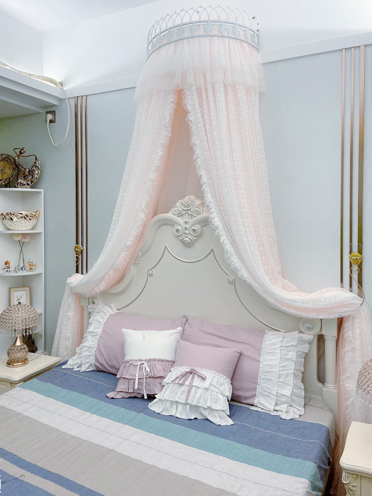 浪漫公主風床簾 100高品質紗網蚊帳 多色可選 營造夢幻浪漫臥室氛圍 防蚊蟲 適用單人床雙人床