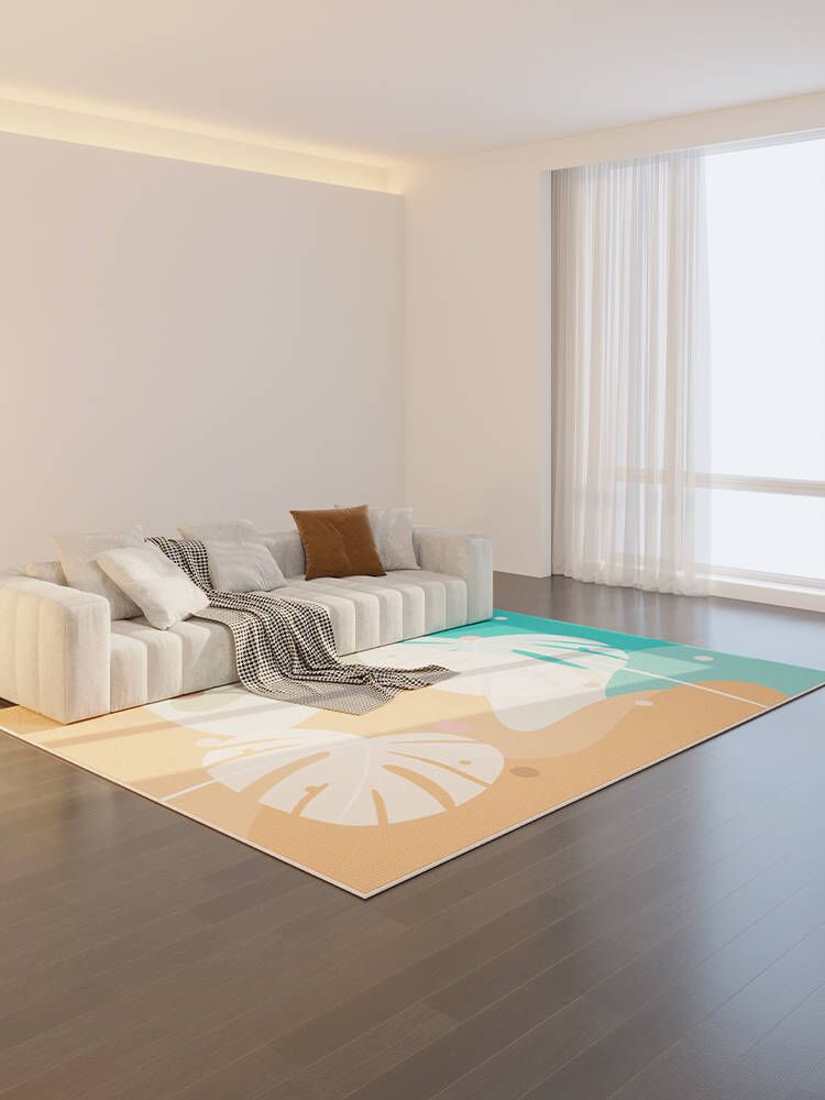 北歐風輕奢地毯客廳 茶几毯 臥室ins風 高級現代簡約沙發 2022新款地墊 (2.9折)
