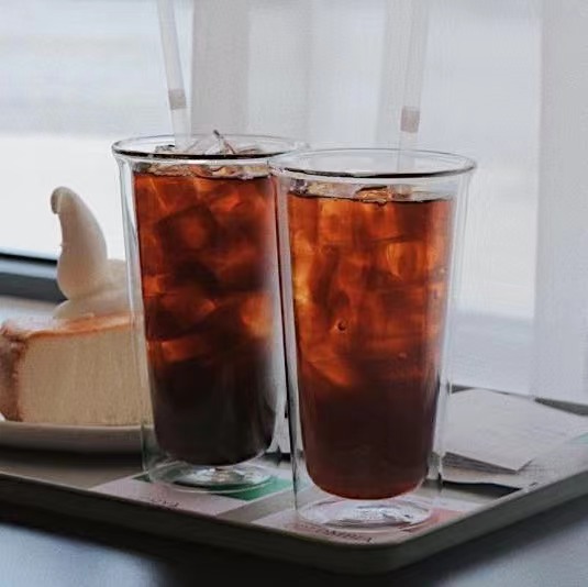 現貨kinto cast 日式雙層隔熱透明懸浮耐熱玻璃咖啡盃果汁盃水盃