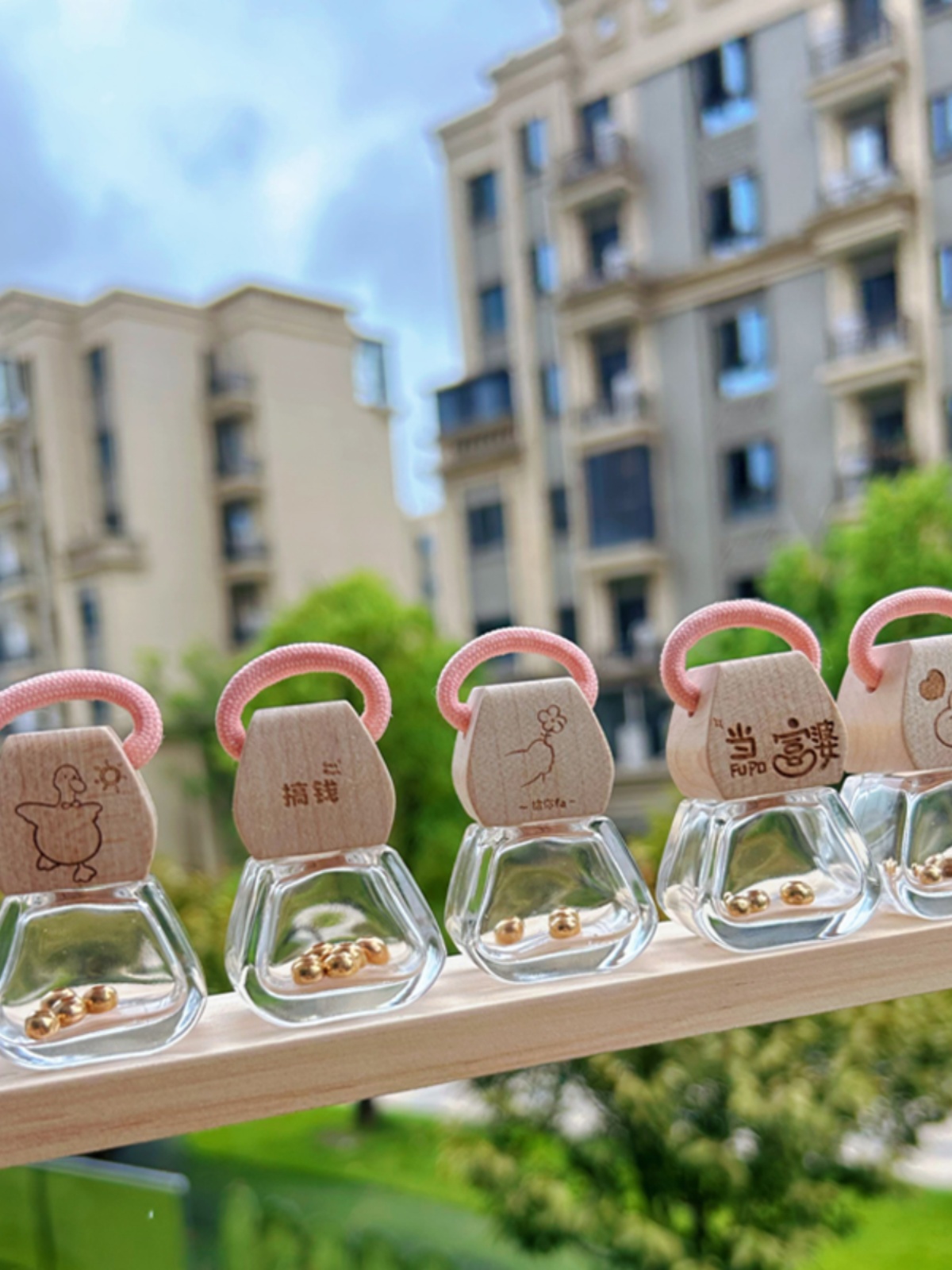 金豆子玻璃瓶小空瓶裝黃金豆透明收藏瓶儲藏罐簡約現代風格 (8.3折)