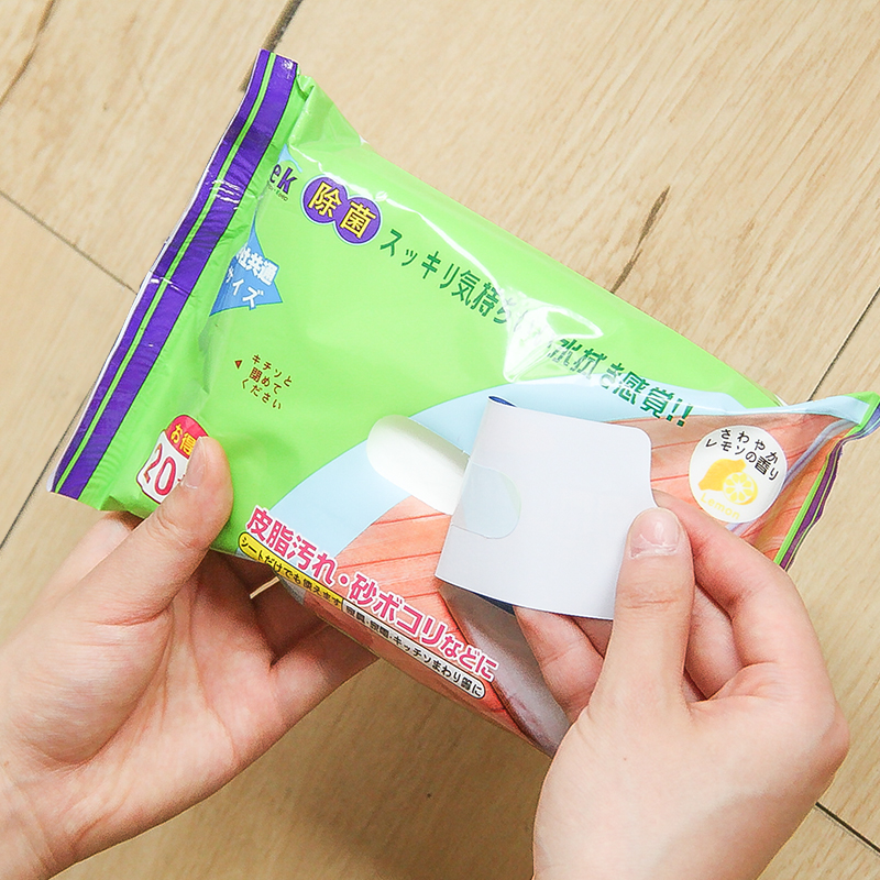 除菌擦地靜電濕巾 日本製 20片及以上