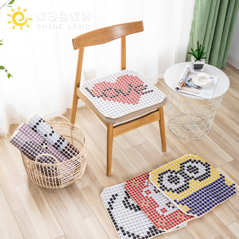 質感陶瓷椅墊透氣夏天坐墊造型可愛多款顏色選擇
