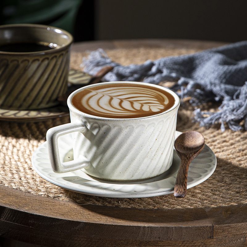 美式復古風手作陶瓷咖啡杯套裝商用家用兩相宜享受濃醇香咖啡時光