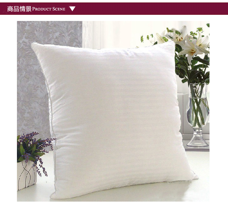 冰貝家紡 方枕芯 九孔枕 全棉緞條 實惠單人正方形枕頭