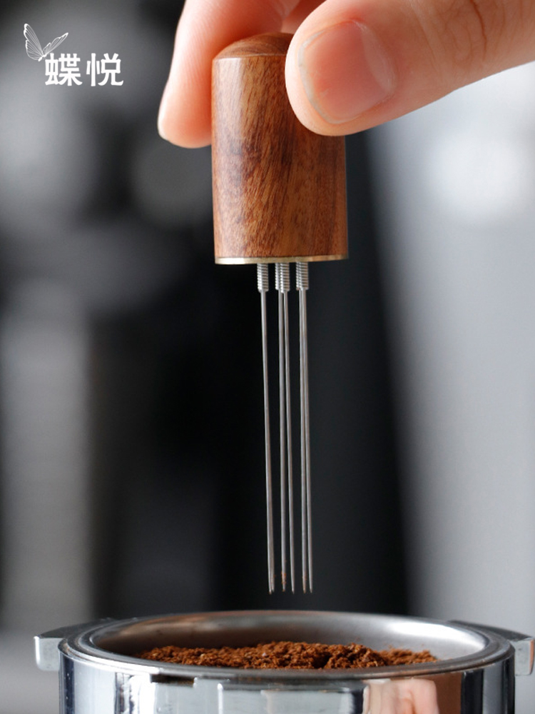 日式迷你咖啡布粉針 不鏽鋼防結塊攪拌散粉器
