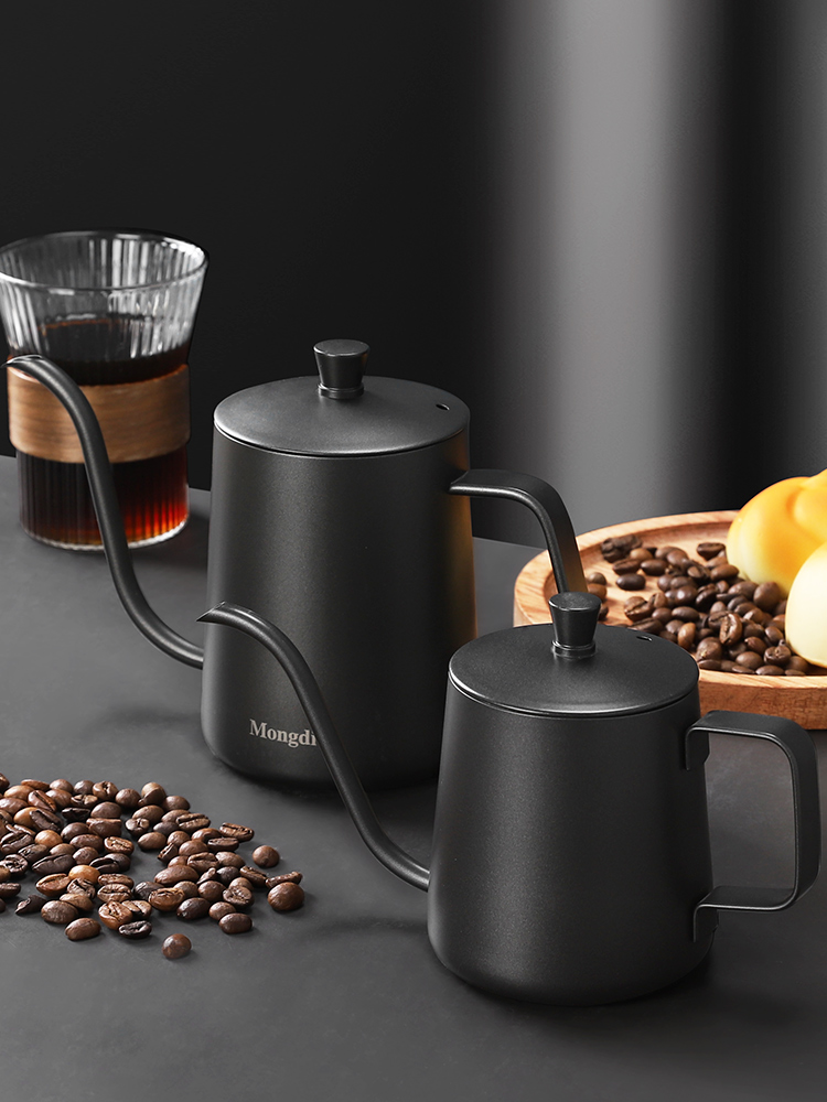 美式風不鏽鋼手衝壺小巧實用在家也能輕鬆手沖咖啡
