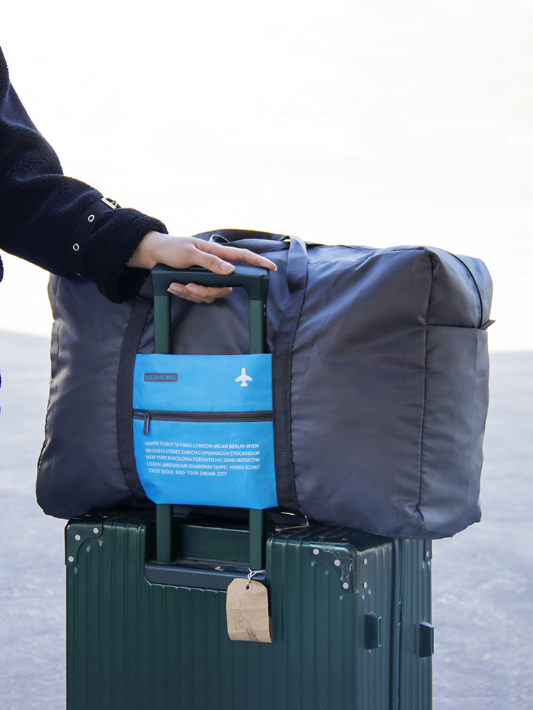 韓式風格PVC旅行出國登機包 手提行李袋拉桿箱 2022英寸 (8.3折)